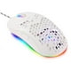 thumbnail image 2 of Ratones MecáNicos para Juegos con Cable y Carcasa de de Abeja RatóN con Luz USB 7200DPI RatóN óPtico Ajustable para Jugadores, Blanco, 2 of 5