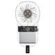 thumbnail image 4 of Eléctrica portátil Mini ventilador de mano con carga USB para viajes al aire libre (blanco), 4 of 9