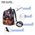 thumbnail image 5 of Dra_gon Ball Backpack Canvas Casual Lightweight Backpack Fashion Travel Backpack Laptop Backpack 17.7 Inch And15.7inch, 5 of 7