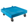 thumbnail image 1 of Carlisle C223614 Glass Rack Dolly w/350 lb. Capacity - Blue Plastic, 1 of 1