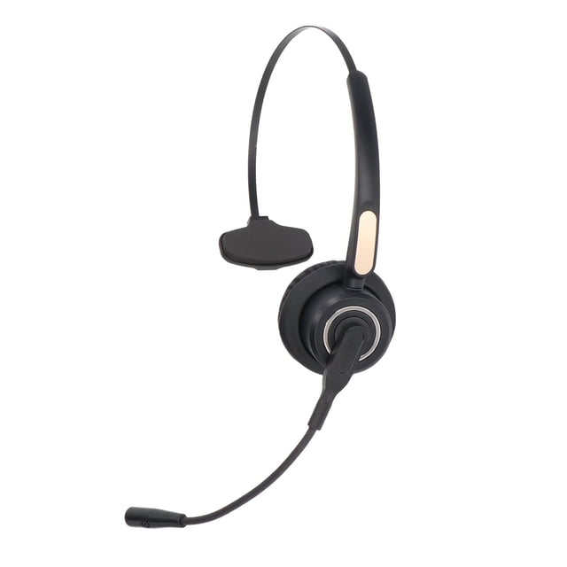 Auriculares de negocios, auriculares USB, auriculares de una sola oreja para computadora, auriculares de servicio al cliente, eficiencia óptima