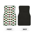 thumbnail image 2 of Fuzoiu Colorful Autumn Pinecones Print Carpet Floor Mats for Car,Car Foot Mat Set,Universal Fit 4 Piece Mat Pad Set,Fits Most Cars Trucks Vans Sedans SUV Auto Carpet Mat Se, 2 of 7