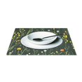 thumbnail image 3 of Ryvnso Placemats Set of 4 Leaf Flower Dining Mats Heat-Resistant Non-Slip Washable Table Mat, 3 of 8