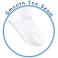 thumbnail image 5 of Jefferies Socks Girls Socks, 2 Pack School Uniform Smooth Toe Cotton Knee High Sizes Toddler and XS - L, 5 of 6
