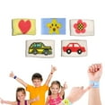 thumbnail image 2 of Kids Sickness Wrist Band Anti Nausea Car Wristband Reusable Relief Wrist Strap, 2 of 15