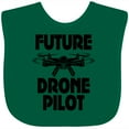 thumbnail image 3 of Inktastic Future Drone Pilot Operator Boys or Girls Baby Bib, 3 of 4