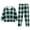 Light Green, variant on LUOGENLI Girls Pajamas Size 7/12 Toddler Kids Baby Boys Girls Plaids Print Pajamas Winter Coats Pants Outfits Set Girls Pajamas Size 14-25 Set Light Purple 6-7 Years