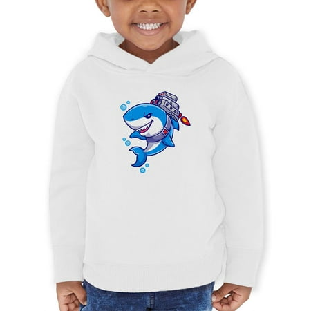

Cool Shark W Jetpack Hoodie Toddler -Image by Shutterstock 2 Toddler