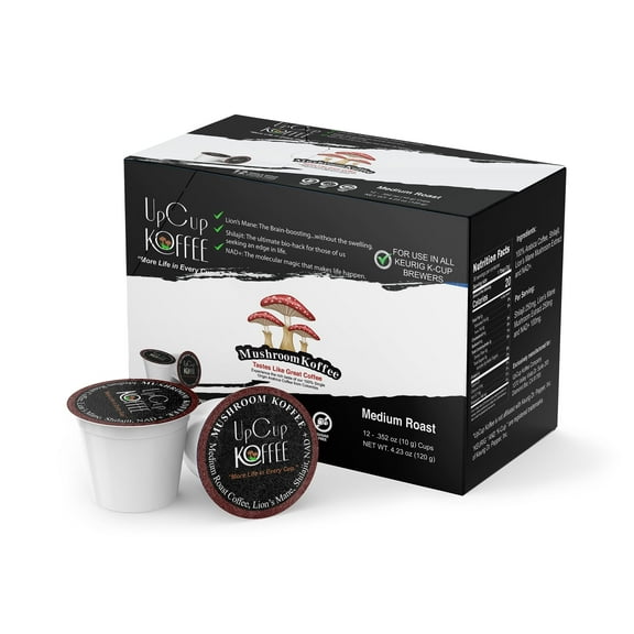 UpCup Koffee - Medium Roast Mushroom Koffee Pods
