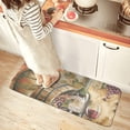 thumbnail image 2 of Wine Grape Oil Painting Kitchen mat Microfiber PVC Back Non-Slip Soft Area Rug for Kitchen 47.2 X 17.7 in, 2 of 3