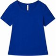 thumbnail image 5 of ARRIA Women's Slim Fit Scoop Neck T-Shirt, Ultra-Soft Stretch Cotton Short Sleeve Basic Tee, 5 of 7
