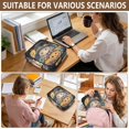thumbnail image 7 of Haosy Accordion File Organizer Zipper Binder 500 Sheet 6-Tab Expanding File Folder Multi-Pocket 1.2 Inch 3 Ring Pumpkins Surround Cute Witch, 7 of 7