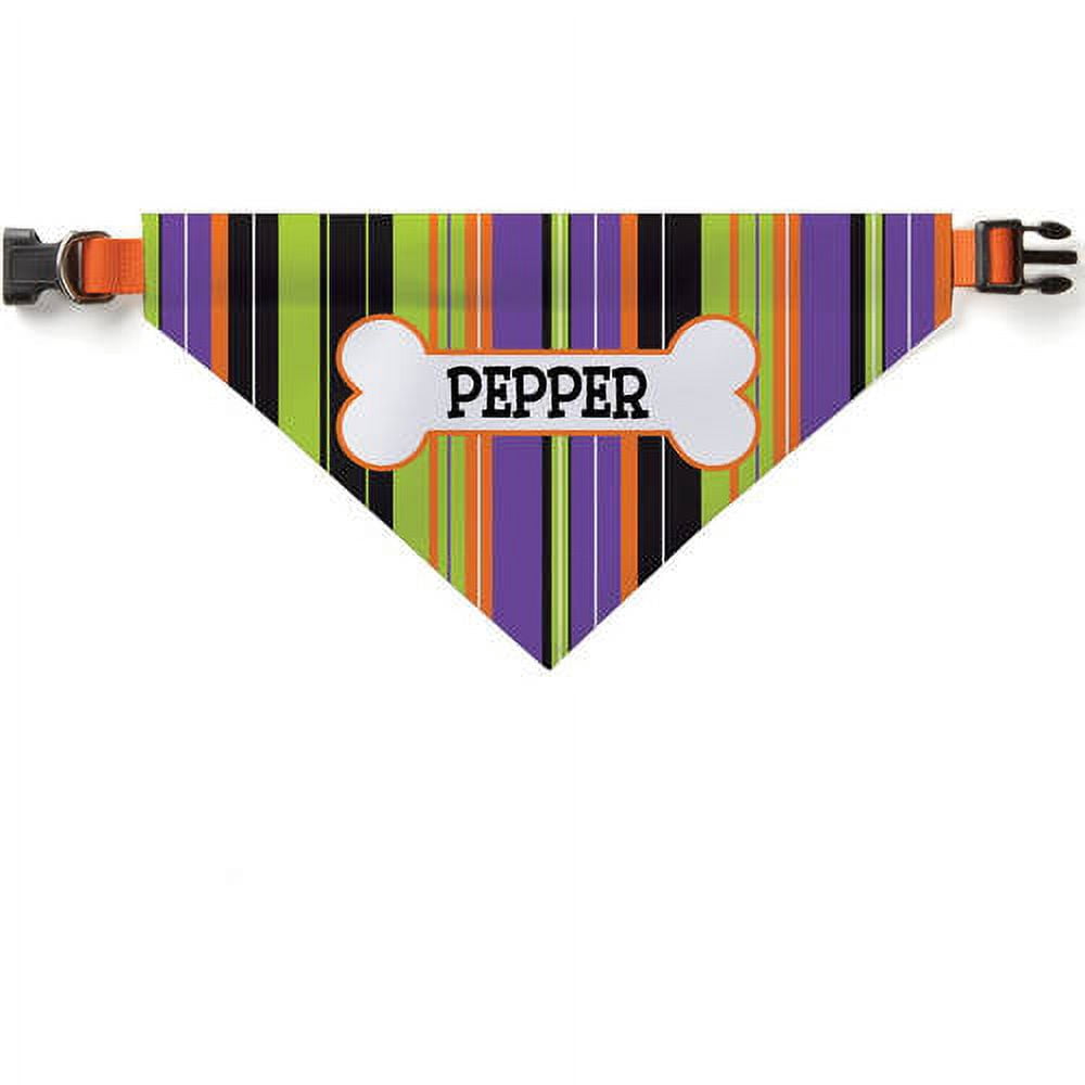 Halloween Theme Personalized Dog Bandana Collar Cover