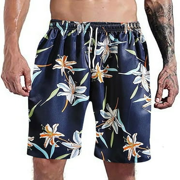 Aayomet Mens Board Shorts Swimwear Mens Slim Fit Quick Dry Swim Shorts ...