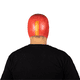 thumbnail image 3 of Mascara Luchador Rojo Dorado Futbol Estadio Disfraz Fan  Aficion Mundial, 3 of 7
