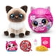 thumbnail image 1 of Los gatitos de Toy Pets Alive Smitten sorprenden al gato siamés Mooloo, 1 of 7