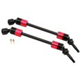 thumbnail image 1 of Ejes de Transmisión Conjunta perfecl para 1:10 Revo RC Piezas de Automóvil Todoterreno negro rojo, 1 of 4