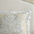 thumbnail image 3 of Gracie Mills Yvonne 4-Piece Vintage Chenille Jaquard Comforter Set, 3 of 5