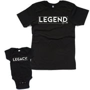 NanyCraft's Legend and Legacy - Dad and Baby Boy Matching Set