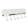 thumbnail image 1 of Wall Mount Hooks with Easy Installation Heavy Load Bearing Wall Hook Racks for Kitchen Towel Coat Hat, Multifunctional Use, ABS Material, 1 of 8