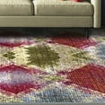 thumbnail image 6 of Superior Amarsi Colorful Washable Indoor Area Rug, Grey, 5' x 8', 6 of 6