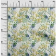 thumbnail image 2 of oneOone Cotton Jersey Lime Green Fabric Florals Diy Clothing Quilting Fabric Print Fabric By Yard 58 Inch Wide, 2 of 4