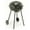 Black, variant on 21 in. Charcoal Grill, Black