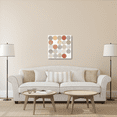thumbnail image 3 of Global Gallery's 'Dots II Square I' By Michael Mullan Stretched Canvas Wall Art, 3 of 4