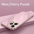 thumbnail image 3 of Luxury Silicone Case For iPhone 15 14 13 12 11 Pro Max Mini XS Max XR 7 8 15 Plus Soft Shockproof Phone Back Cover Pink For iPhone 11Pro Max, 3 of 6
