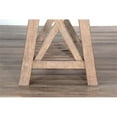 thumbnail image 3 of Home Square 24" Farmhouse Wood End Table in Light Brown - Set of 2, 3 of 7