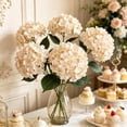 thumbnail image 4 of ZZHZGZ Clearance Sale Bunchs Porch Hydrangea Realistic Outdoor Hydrangea for Kitchen Courtyards, 4 of 5