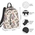 thumbnail image 2 of Fuzoiu Flying Butterflies-1 Print Lightweight Daypack,Weekender Bag for Men and Women, Travel Backpack with Padded Straps for School, Travel & Work, 2 of 7
