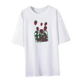 thumbnail image 3 of Camiseta para mujer, camiseta femenina, camisetas de manga corta, camiseta con cuello redondo, trajes, camiseta básica de moda, ropa para viajes, cami SG, 3 of 8