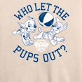 thumbnail image 3 of Paw Patrol - Who Let The Pups Out - Women's Lightweight French Terry Long Sleeve Shirt, 3 of 6