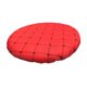 thumbnail image 4 of Funda de taburete redonda, funda de cojín antideslizante para muebles, funda protectora para silla Rojo, 4 of 9