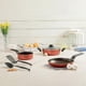 thumbnail image 4 of Juego de Cocina EKCO Novo 6 Piezas Aluminio Color Rojo, 4 of 6