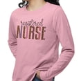 thumbnail image 2 of Registered Nurse Leopard Print Long Sleeve Shirt Unisex 3X-Large Pink, 2 of 5