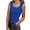 Blue, variant on Essentials Womens Camisole Tank Tops Square Neck Shirt For Ideal For Comfortable Going Out Cami Top
