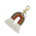 thumbnail image 2 of Weaving Keychains Jewelry Adornment Fashion Accessory Key Pendant Keyholder Ornament Colorful DIY Bag Charm Colorful/Grey, 2 of 6