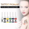 thumbnail image 3 of Ensemble Professionnel le Plus Tendance de 6 Pcs/ensemble, Ensemble de Pigments d'Encre pour Tatouage Multicolores, Trousses, Bouteilles 5 ml Multicolores, 3 of 10
