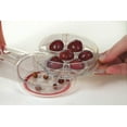 thumbnail image 4 of Cherry Stoner Remover,Cherry Seed Remover Multi Cherry Pitter Cherry Stone Seed Removal Core Easy Squeeze with Grip 6 Cherries Pitter Red f26, 4 of 5