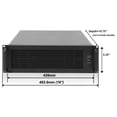 thumbnail image 2 of Chasis de servidor para montaje en rack RackChoice 3U Compatible con refrigeración líquida Compatibilidad con radiador elevado de 360 ​​mm Soporte para fuente de alimentación SFX, 2 of 6