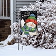 thumbnail image 3 of Briarwood Lane Garden Flag 12x18 For Outdoor Snow Time Snowman Winter For Winter Garden Flag Flags For Outside, 3 of 4