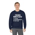 thumbnail image 5 of French Horn Sweatshirt, Gifts, Sweater Shirt, 5 of 9