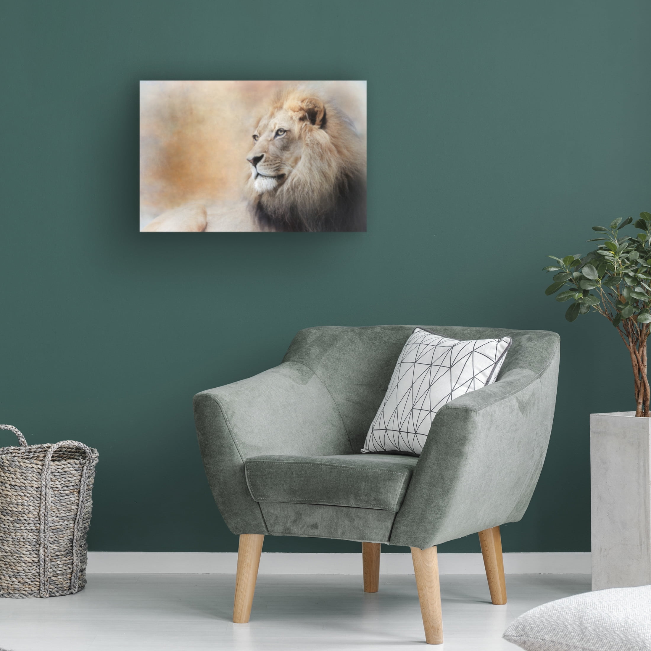 Trademark Fine Art Linda D Lester In Deep Thought Canvas Wall Art