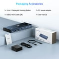 thumbnail image 5 of ACASIS Displaylink Docking Station Dual Monitor for MacBook/Windows, USB-C Dock with 2 HDMI & 2 DisplayPort, 100W PD, SD/TF, Ethernet, Audio, 3 USB 3.1, 5 of 11