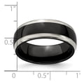 thumbnail image 7 of Edward Mirell Titanium Black Ti 8mm Band, 7 of 7
