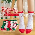 thumbnail image 6 of BULLPIANO Baby Non Slip Warm Socks Baby Boys Thick Winter Socks with Grips for Baby Girls Non Skid Socks 5 Pack Xmas Festival Socks for Girls Boys, 6 of 7