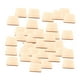 thumbnail image 5 of 50 LOTE PIEZAS de PIES de PIEZAS CORTE DIY Suministros de Elaboración de Bricolaje 1.6 Pulgadas Sunnimix Rebanadas de astillas de madera cuadradas, 5 of 8