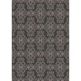 thumbnail image 1 of Ahgly Company Machine Washable Indoor Rectangle Transitional Midnight Gray Area Rugs, 2' x 3', 1 of 7